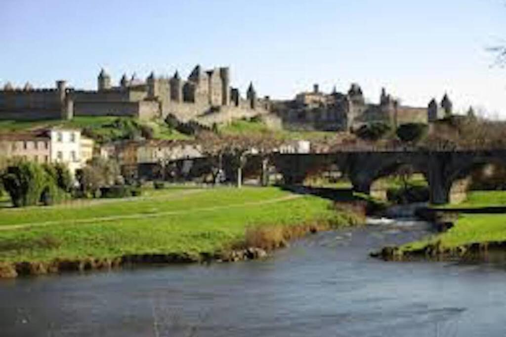 La Halte Du Canal Carcasona Exterior foto