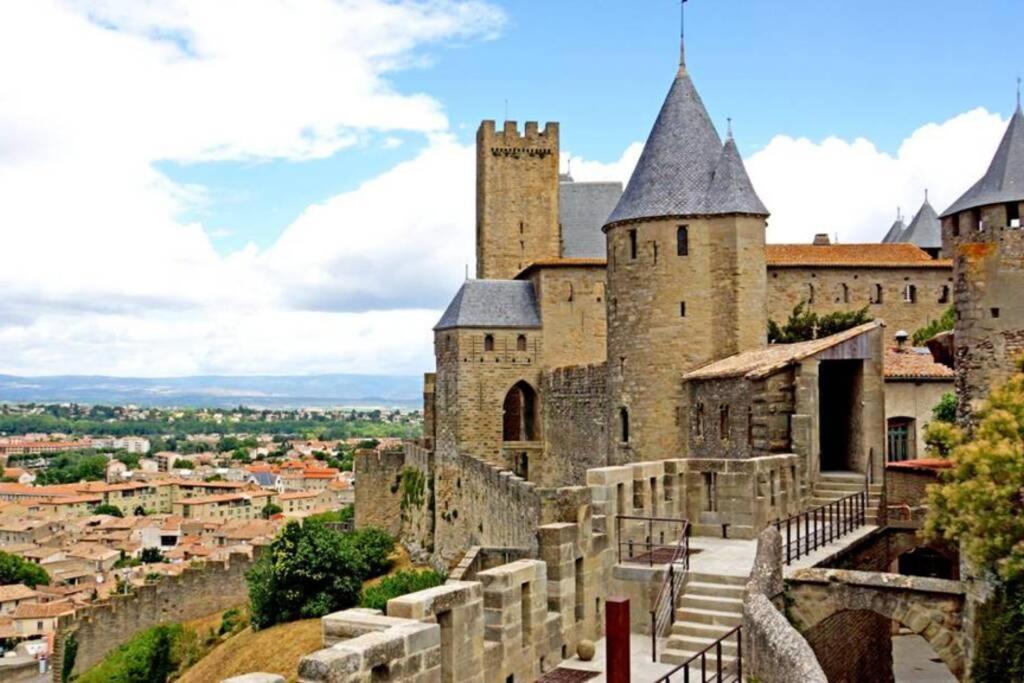 La Halte Du Canal Carcasona Exterior foto